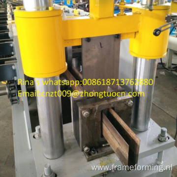 shutter door u guide machine u guide roll forming machine